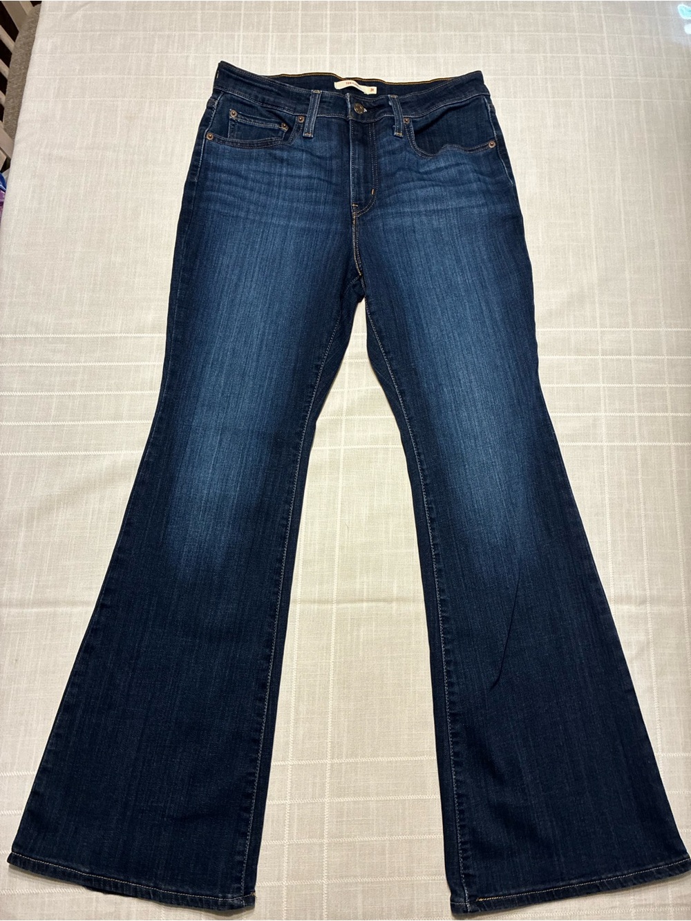 Women’s Levi's Dark Blue 726 Flare Jeans - Wide Leg